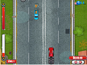 Флеш игра онлайн Гонка на грузовике