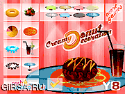 Флеш игра онлайн Creamy Donut Decoration