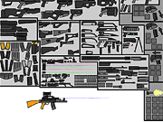 Флеш игра онлайн Создать пистолет П2 / Create a Gun V2