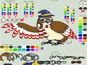 Флеш игра онлайн Создать совой / Create an Owl