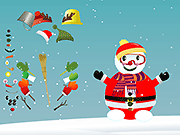 Флеш игра онлайн Создание Снеговика