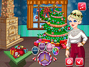 Флеш игра онлайн Кристалл Рождество дома деко / Crystal's Xmas Home Deco