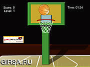 Флеш игра онлайн Crazy Basket