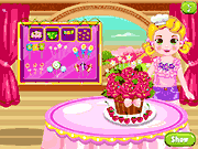 Флеш игра онлайн Кекс вечеринка / Cupcake Bouquet Party