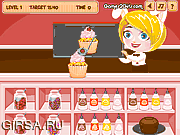 Флеш игра онлайн Вкусные кексы / Cupcake Rush