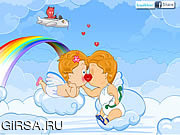 Флеш игра онлайн Поцелуй купидона / Cupid Love Kiss