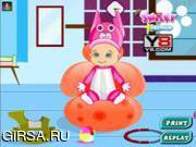 Флеш игра онлайн Искупайте ребенка / Cute baby bathing 