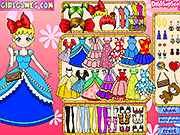 Флеш игра онлайн Милые Бальные Платья Принцессы