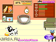 Флеш игра онлайн Забота о щенке / Cute Doggy Day Care 