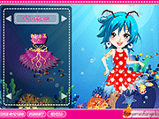 Флеш игра онлайн Симпатичные Фея Подводный / Cute Fairy Undersea