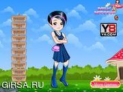 Флеш игра онлайн Нарядите девушку / Cute Girl Dressup 