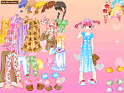 Игра Милые Девушки Пижамы