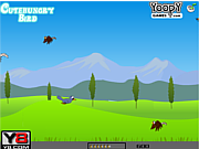 Флеш игра онлайн Голодная птичка / Cute Hungry Bird