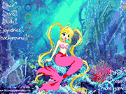 Флеш игра онлайн Милый Русалка Одеваются / Cute Mermaid Dress Up