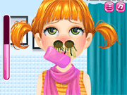 Флеш игра онлайн Милый Доктор Нос / Cute Nose Doctor