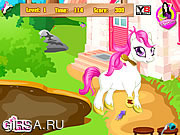Флеш игра онлайн Забота о пони