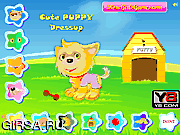 Флеш игра онлайн Наряд для щеночка / Cute Puppy Dressup