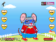 Флеш игра онлайн Смазливая крысы животных Dressup / Cute Rat Animal Dressup