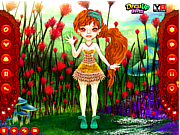 Флеш игра онлайн Наряд для милой Тамбелины / Cute Thumbelina Dress Up 