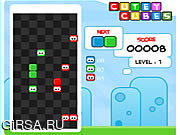Флеш игра онлайн Кубики Милашки / Cutey Cubes