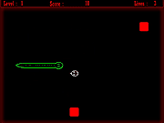Флеш игра онлайн Кибер-Змея / Cyber Snake