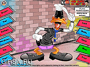 Флеш игра онлайн Наряд для Даффи Дак / Daffy Duck Dress Up 