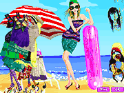 Флеш игра онлайн Танцы на пляже / Dancing on the Beach