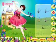 Флеш игра онлайн Танцы Принцесса Бабочка / Dancing Princess Butterfly