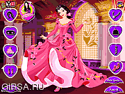 Флеш игра онлайн Одень принцессу / Dancing Princess Dressup 