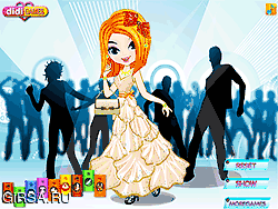 Флеш игра онлайн Танцы Королева Одеваются