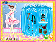 Флеш игра онлайн Dancing Girl Dressup