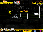 Флеш игра онлайн Темный рыцарь на мотоцикле / Dark Knight Bike Ride Game 