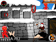 Флеш игра онлайн Снайпер-ниндзя / Dawn of the Sniper Ninja 