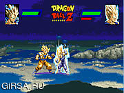 Флеш игра онлайн Демонстрация уровня силы шарика z дракона / Dragon Ball Z Power Level Demo