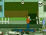 Флеш игра онлайн Мертвый Город