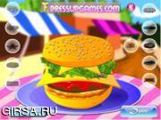 Флеш игра онлайн Декор ваш гамбургер