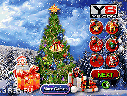 Флеш игра онлайн Украсить Елку / Decorate Christmas Tree
