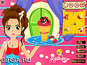 Флеш игра онлайн Украшение мороженого
