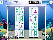 Флеш игра онлайн Подбери пару - Море / Deep Sea Mahjong 
