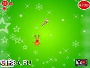 Флеш игра онлайн Оленье Рождество / Deer Christmas