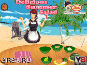 Флеш игра онлайн Вкусные Летние Салаты / Delicious Summer Salads