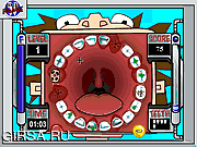 Флеш игра онлайн Dentist Damage