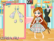 Флеш игра онлайн Проектируйте свое платье манги / Design Your Manga Dress
