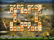 Флеш игра онлайн Жизнь динозавров / Dinosaurs Life Mahjong