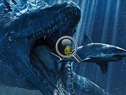 Флеш игра онлайн Динозавры Мир Скрытых Яйца 2 / Dinosaurs World Hidden Eggs 2