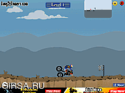 Флеш игра онлайн Уничтожь Байк / Dirt Bike Destruction