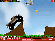 Флеш игра онлайн Приключения на внедорожнике / Dirt Rush