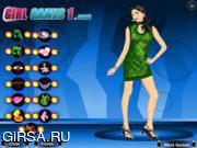 Флеш игра онлайн Девочка-диско / Disco Girl Dress Up 