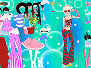 Флеш игра онлайн Диско Мода Девушка / Disco Girl Fashion