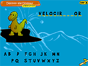Флеш игра онлайн Обнаружить Динозавра / Discover Dinosaur